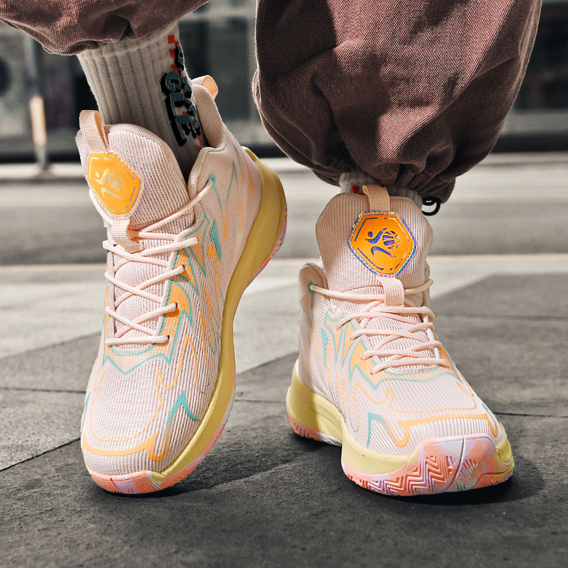 Bala Bala professional new basketball shoes for men, high-top, durable, and suitable for actual gameplay Bala Bala professional new basketball shoes for men, high-top, durable, and suitable for actual gameplay