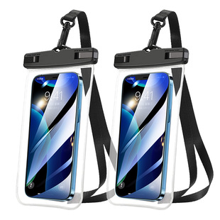 IPX8 transparent mobile phone waterproof bag diving case PVC outdoor drifting mobile phone case touch screen 8 waterproof