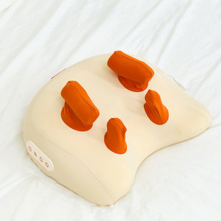 Cross-Border Hot-Selling Shoulder and Neck Massager Trapezius Muscle Hot Compress Massage Pillow Imitation Human Hand Cervical Spine Neck Massager Pillow
