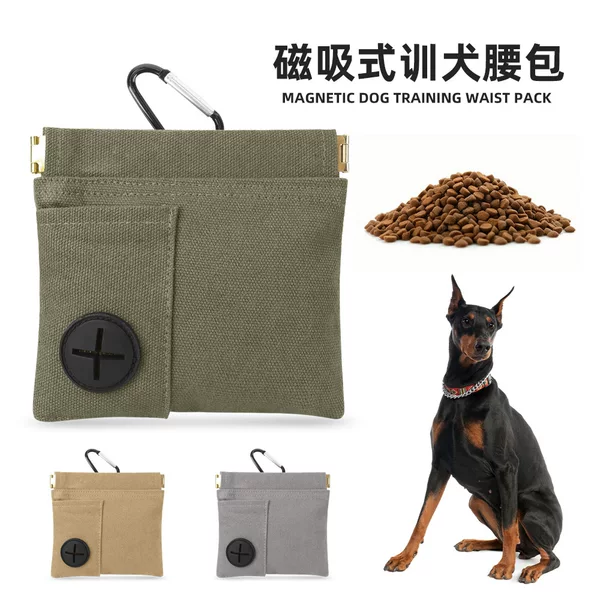Cross-Border Pet Supplies Dog Snack Bag Outdoor Travel Dog Walking Dog Training Bag Dog Outing Waist Bag Wholesale