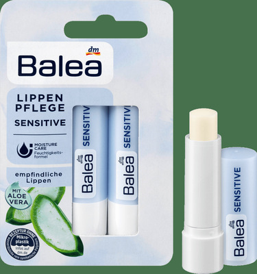 German native balea Balea aloe Avocado Lip Balm 2 Desalination moist Greasiness