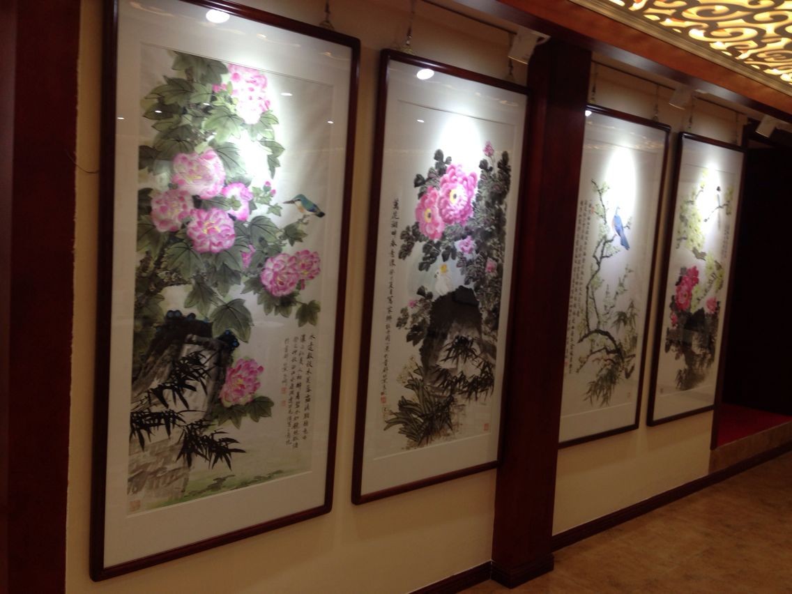 实木画框装裱字画框字画书法字帖国画大型框绫子客厅书房相框-阿里巴巴