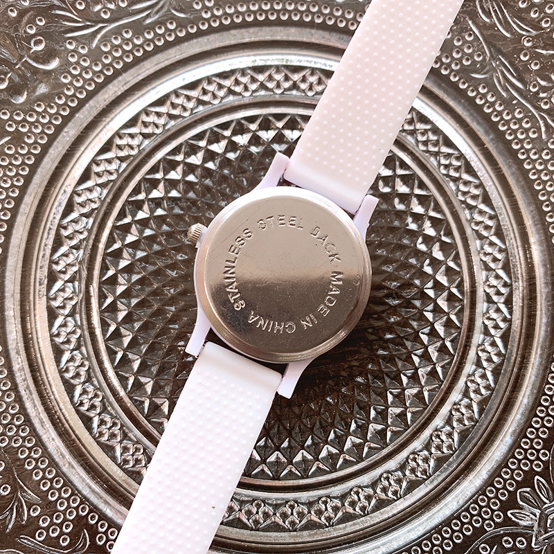 Children Unisex Gender Cartoon Style Rainbow Buckle Quartz Kids Watches