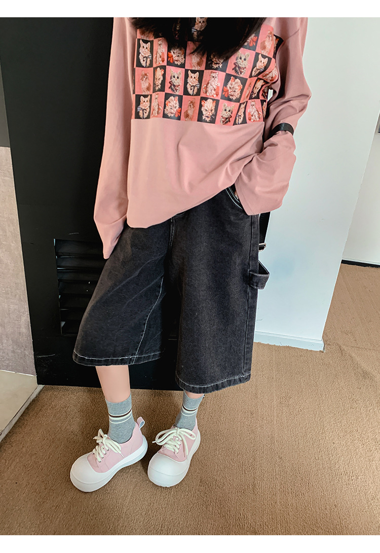 Giày sneaker nữ đế dày chunky mũi to phong cách bánh mì dây buộc tăng chiều cao — màu đen, màu hồng, màu trắng chi tiết 13