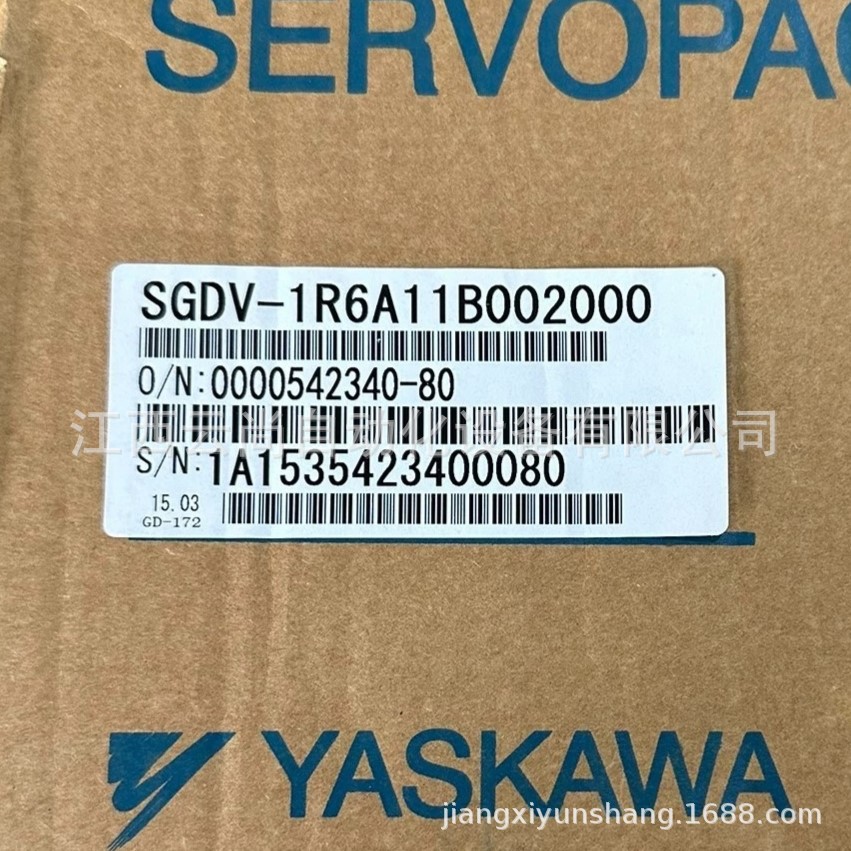 安川 SGDV-1R6A11B 伺服驱动器全新原装正品 议价优惠出货