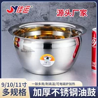 Масляная бочка Jiayun, утолщенная немагнитная масляная чаша из нержавеющей стали с крышкой, бытовой масляный цилиндр, посуда, кухонная специальная чаша для приправ