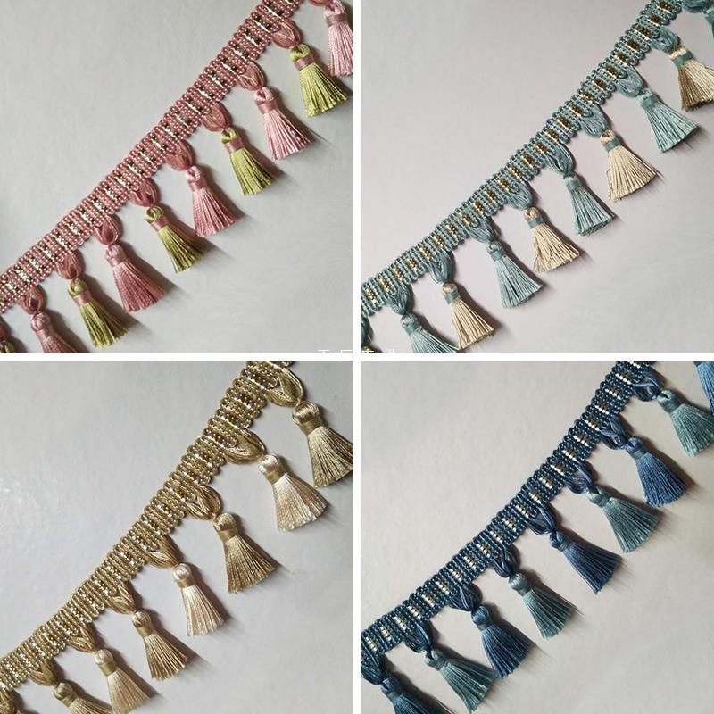 DIY手工花边欧式窗帘流苏花边吊穗幔头沙发衣服装饰布艺辅料配件