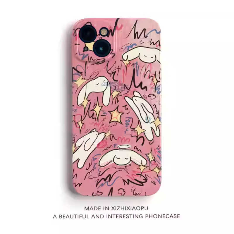 Cute Little Rabbit Phone Case Suitable for Vivoiq0015, Oppofindx9, High Aesthetic Value Y500, for Girls, Niche Style Cute Little Rabbit Phone Case Suitable for Vivoiq0015, Oppofindx9, High Aesthetic Value Y500, for Girls, Niche Style