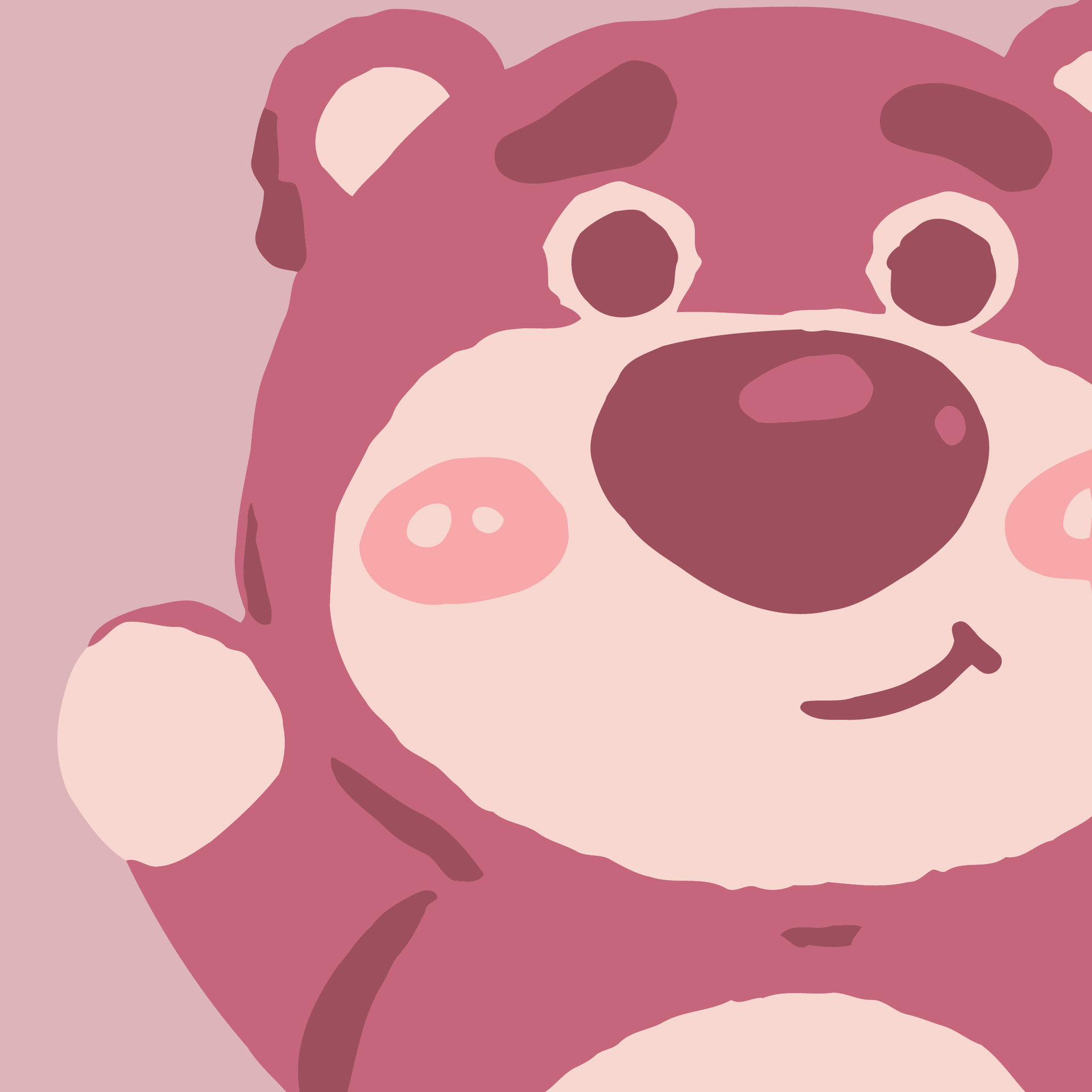 A223 Strawberry Bear