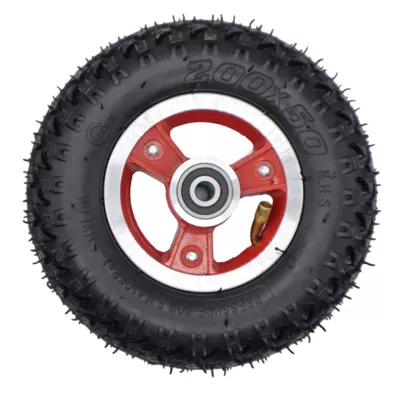 8inch Electric Wheelchair Tire 200X50 Inner and Outer Tire 8X2 Pneumatic Tire Complete Wheel with Inner and Outer Assembly Accessories