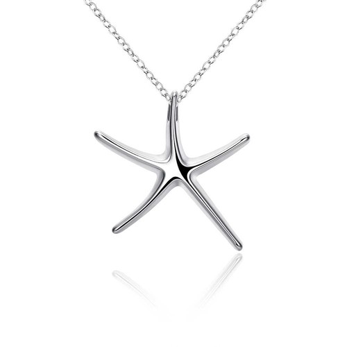 Minimalist Starfish Necklace for Women, Korean Style, Ins-Inspired, Unique Design, Personalized Clavicle Chain, Fashionable and Versatile, Vacation Style Accessory