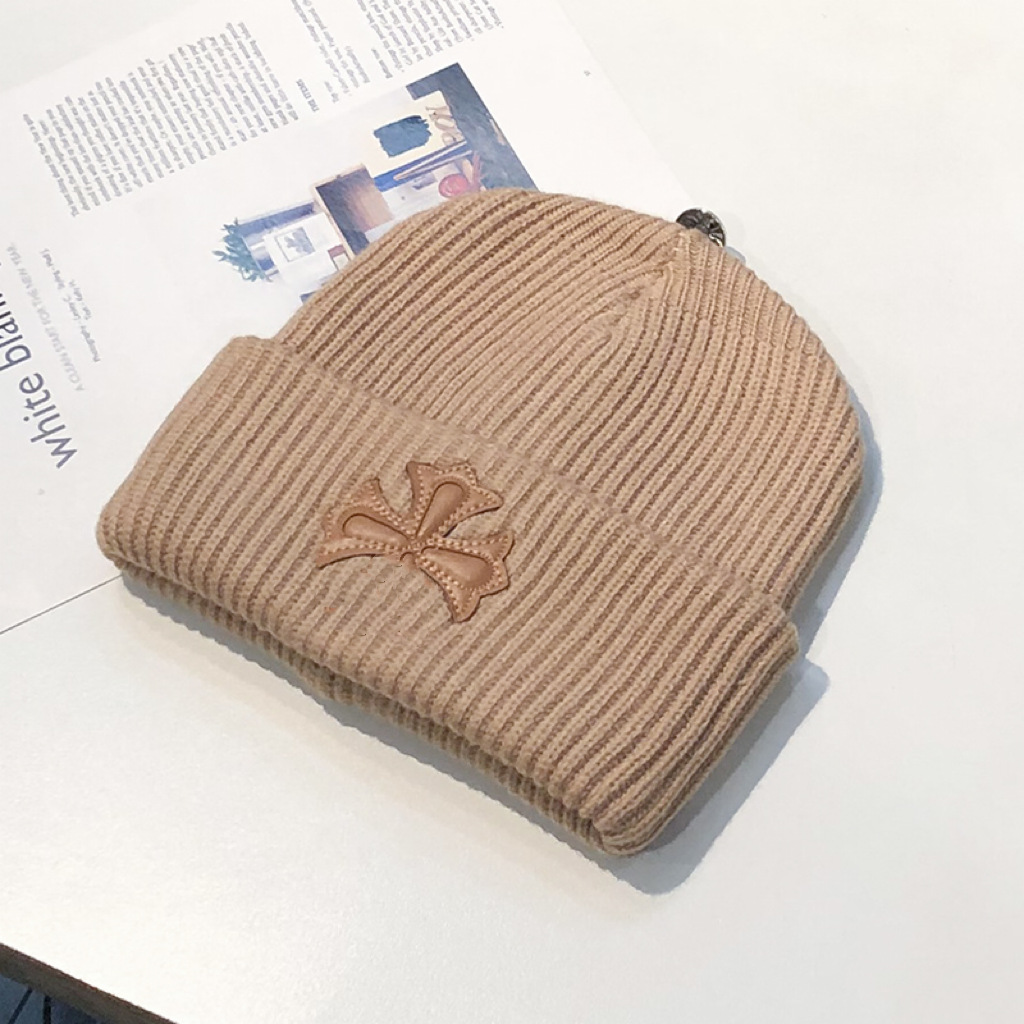 Unisex Gender Unisex Simple Style Solid Color Eaveless Wool Cap