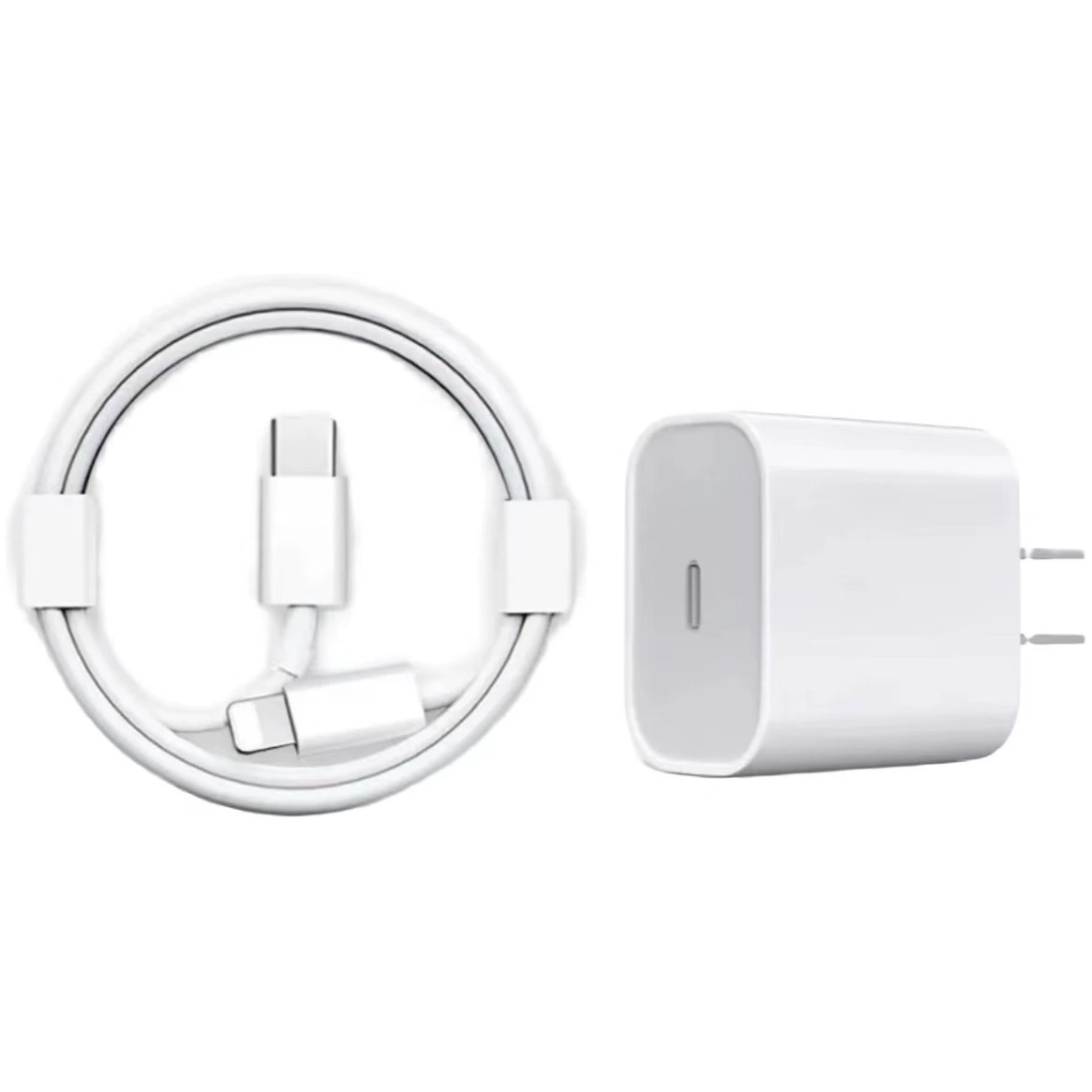 Apple, совместимое зарядное устройство, зарядка для мобильного телефона, шлем, набор, 20Вт