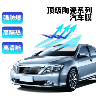 Ceramic Car Glass Film Isolation Uv Sunscreen Car Film Hd Field of View High Insulation Film Solar Film Wholesale