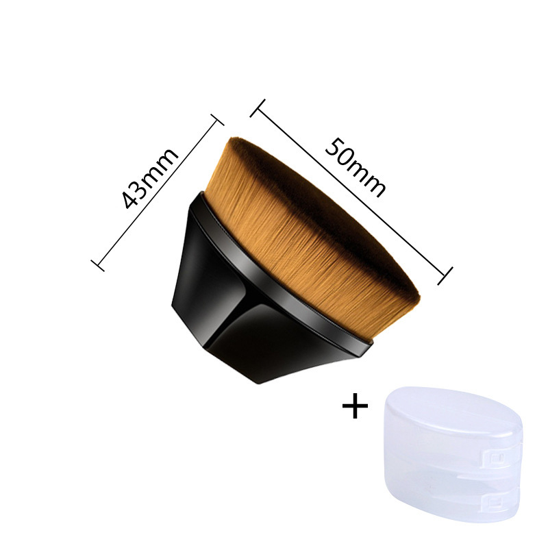 Juego de brochas de maquillaje No. 55, brocha para base de maquillaje, brocha mágica de cabeza plana, corrector sin costuras en forma de pétalo, herramienta de belleza, brocha de maquillaje Cangzhou