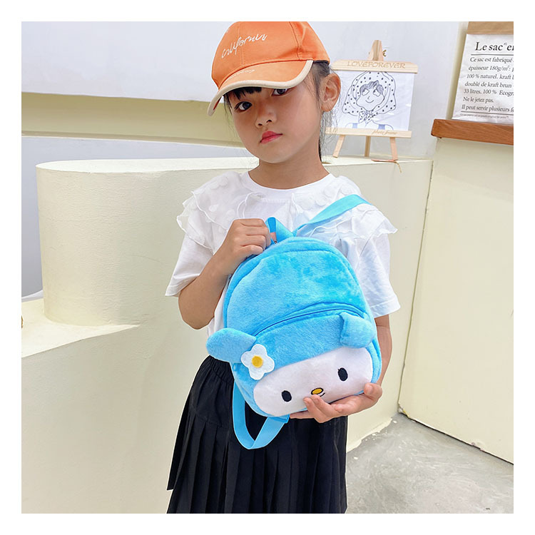 1-2-3 years old children's backpacks, cartoon plush small schoolbags, cute early education kindergarten backpacks for boys and girls undefined