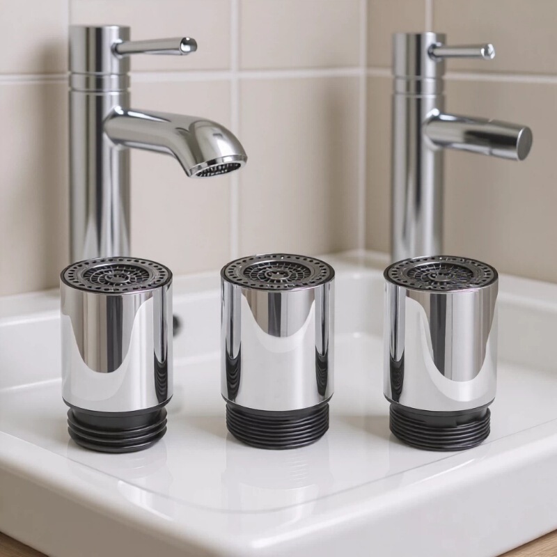 Kitchen Sink Faucet Filter Mesh Nozzle Splash-Proof Head Universal Hot and Cold Water Aerator Inner Core Accessories