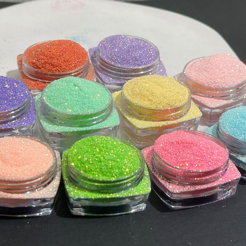 Canned Fine Powder Glitter Powder Nail Art Decorations Resin DIY Handmade Toys Bead Materials Accessories