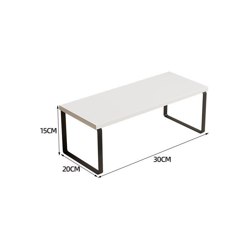 화이트 + 블랙 프레임 대형 30X20X16.2CM