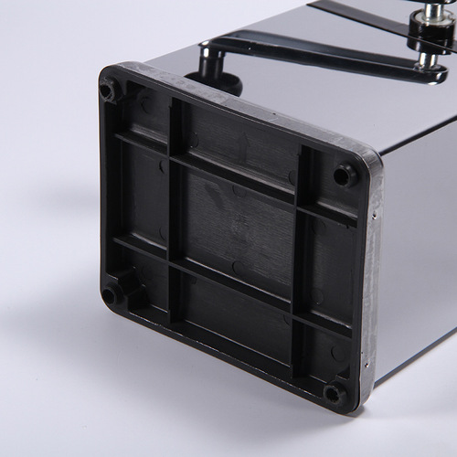 Stainless steel hand-cranked shaved ice machine manual fruit smoothie machine mini household small ice crusher continuous ice machine smoothie