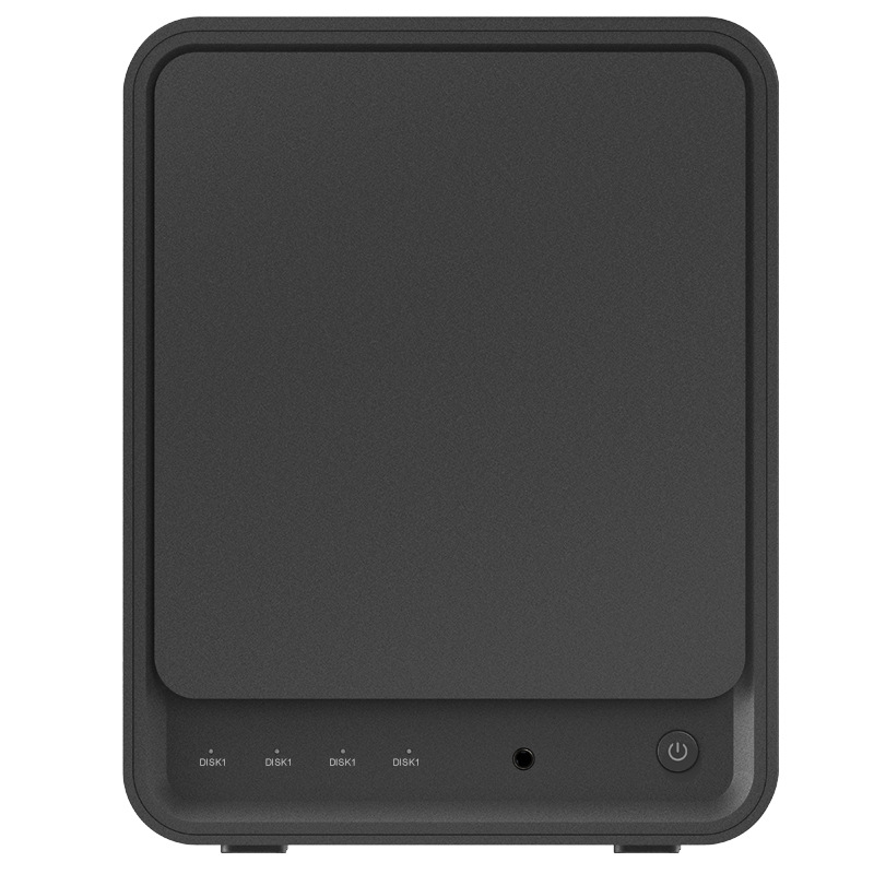 N100新款NAS四盘位大容量双网口私有云家用企业存储RAID支持M.2