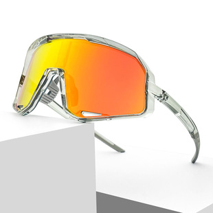 New Cycling Glasses, Colorful Color-Changing Day and Night Bicycle Windproof Goggles, Outdoor Sports Anti-Fog Glasses