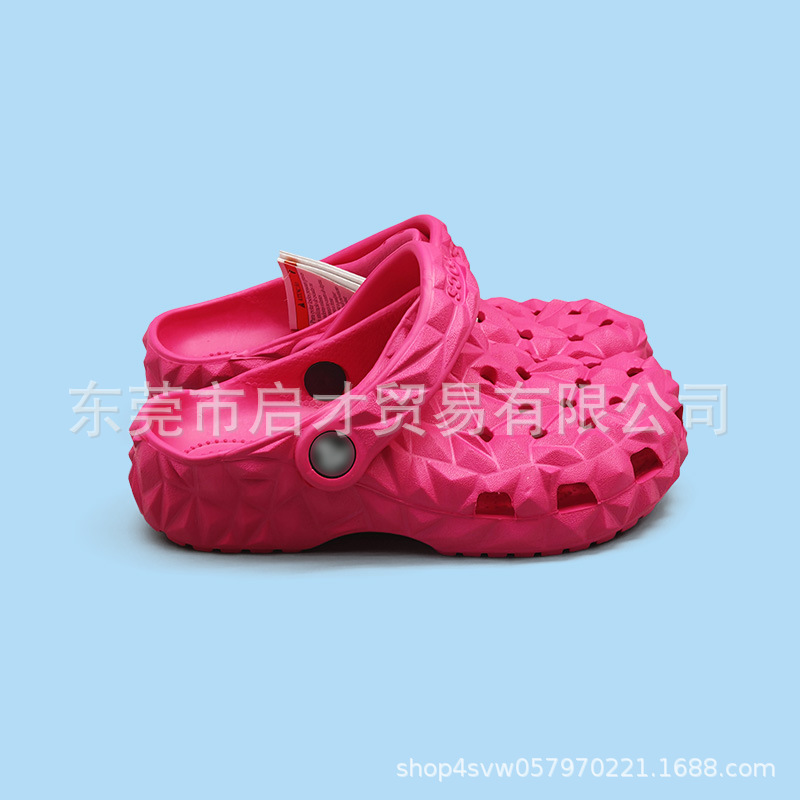 cross经典明星榴莲洞洞鞋女夏季外穿eva凉鞋洞洞鞋男女情侣批发|undefined