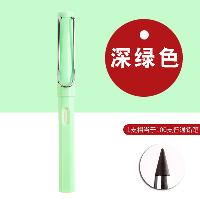 Estudiantes populares en línea populares de primaria y secundaria, lápiz eterno, tecnología negra, borrable, sin cortes, no es fácil de romper, reemplazar lápiz HB