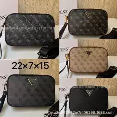 Men's New Camera Bag Portable Small Square Box Bag Young and Fashionable One-Shoulder Crossbody Messenger Bag Small Square Bag
