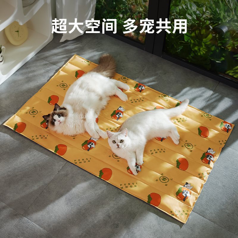 猫垫子宠物冰垫夏季冰窝猫窝睡觉用降温凉席凉垫狗狗睡垫猫咪用品