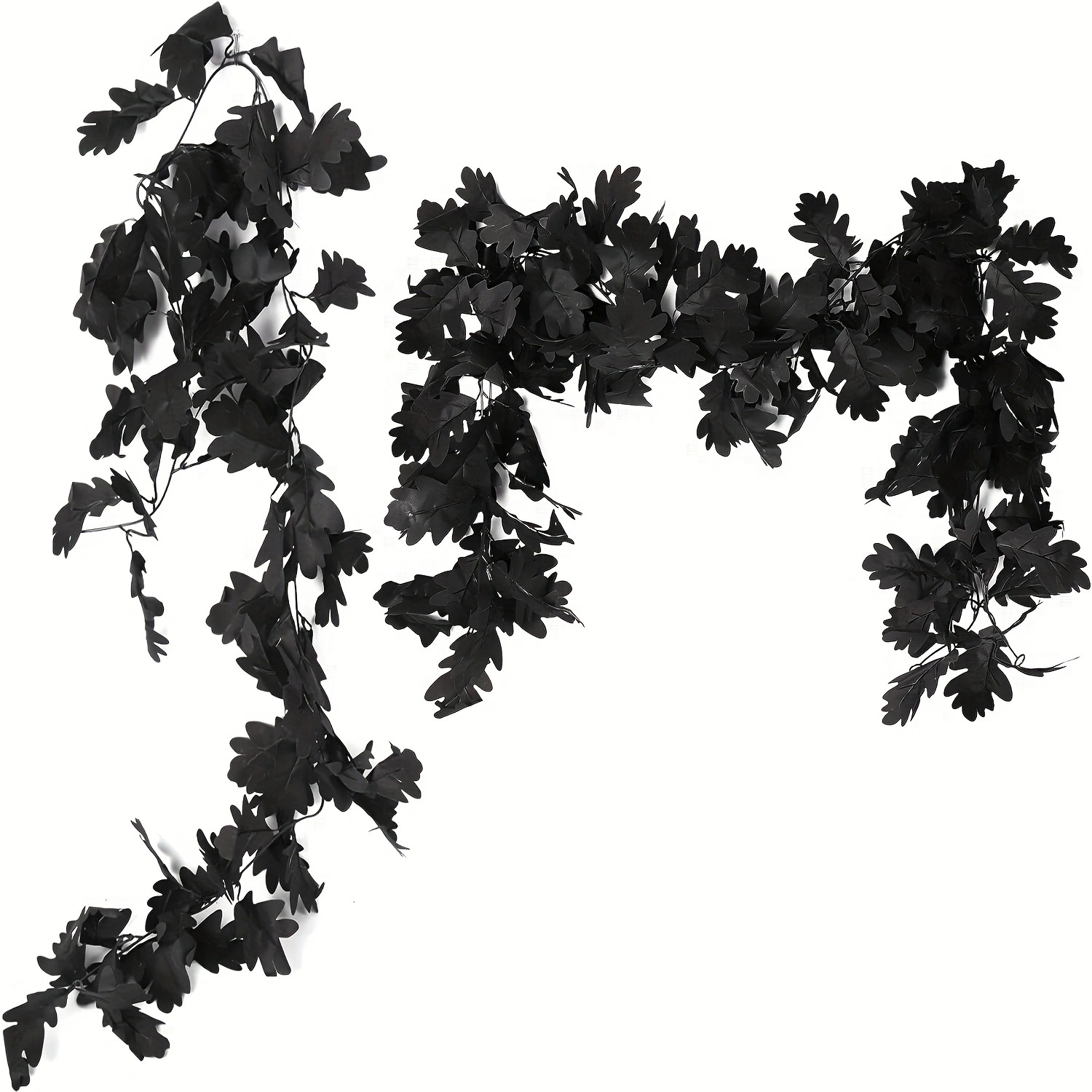 검은 국화 잎
