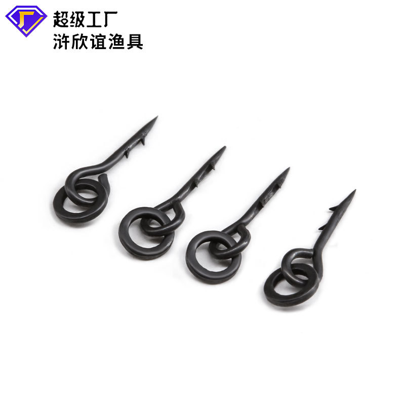 欧钓库钓鲤鱼钓carp fishing 渔具小配件垂钓用品长针+圆形薄片