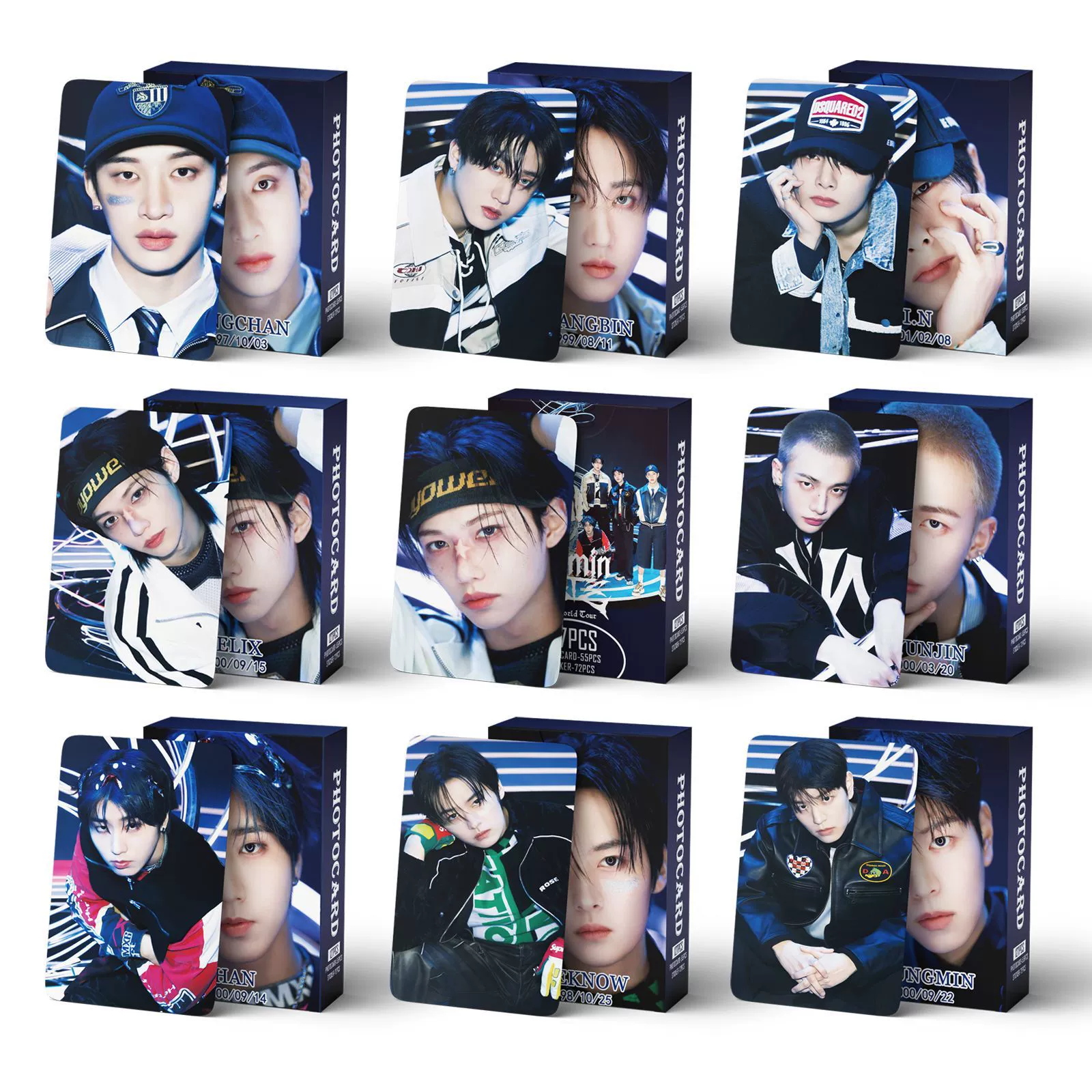 Stray Kids полная коллекция Kim Seungmin Seungmin фотокарточка стикер dominATE