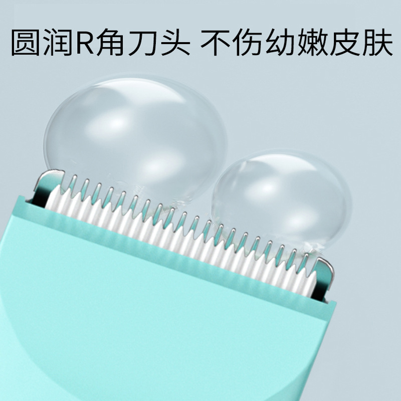 Tonger niños cortapelos bebé cortapelos eléctrico tono de luz infantil afeitado pelo recargable hogar