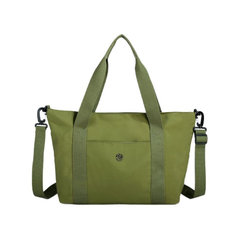 Primavera nueva bolsa de viaje impermeable de gran capacidad de alto valor, bolsa diagonal de un solo hombro para mamá de compras portátil de moda