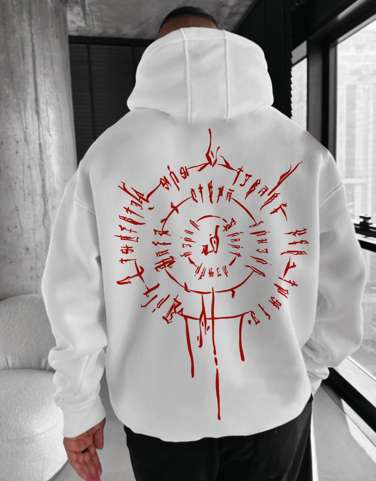 Estación independiente transfronteriza impresión digital para hombres y mujeres, parejas con capucha, suéter fresco de moda, ropa de otoño, blusa casual de otoño e invierno de Halloween