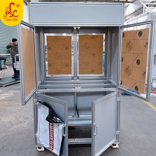来图加工定制铝型材框架机架机柜 铝合金自动化设备架子厂家直销