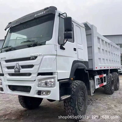 Cross-Border Sales of Sinotruk Howo 371 Horsepower 6-Wheel Drive Dump Truck 6X6 Dump Truck Exported to Africa (Yük maşınları)