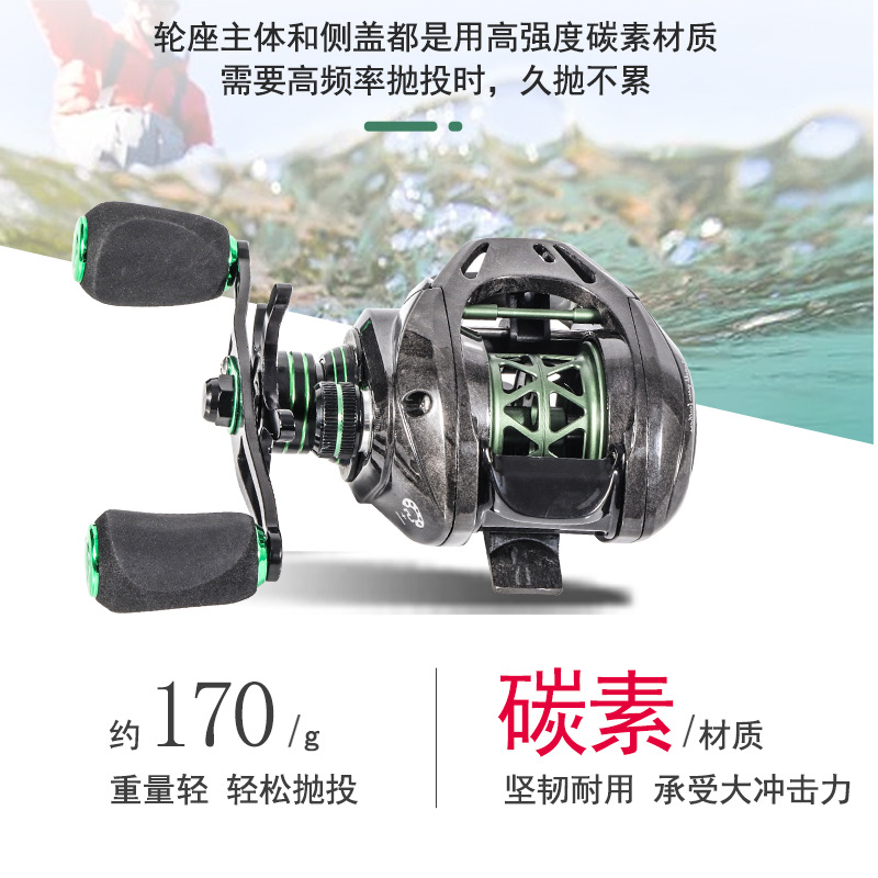Línea anti-fritura rueda de gota de agua carretera de metal rueda asiática rueda de pesca de tiro largo Lei Qiang rueda de pesca carrete de pesca artes de pesca al por mayor