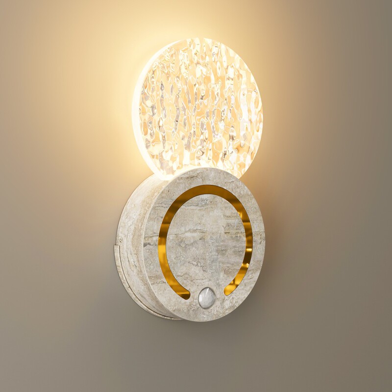 Cross-Border Best-Selling Human Sensor Bedroom Bedside Wall Lamp, Clip-On, No-Wiring, Rechargeable Bedroom Creative Night Light