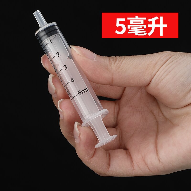 jeringa de plástico gruesa de gran capacidad con tubo de aguja para experimento de alimentación de jeringa veterinaria y dispensación de enema image 19