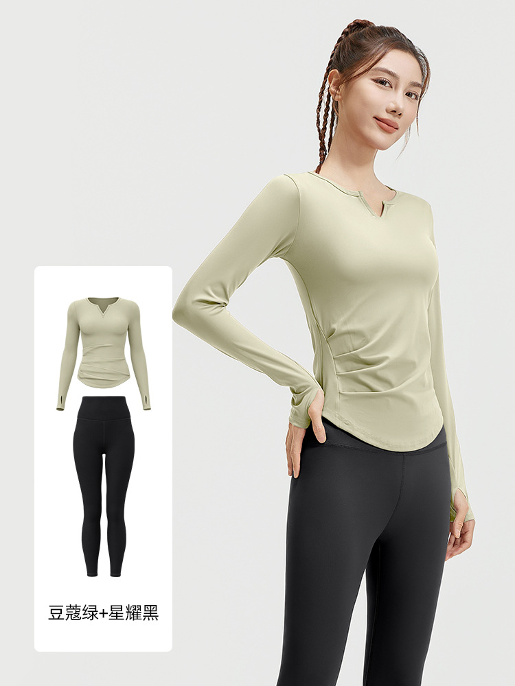 Juyitang nuevo traje básico con cuello en v