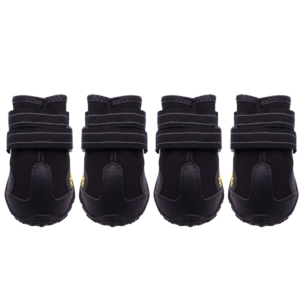 Zapatos para perros, cálidos y forrados de lana, antideslizantes, impermeables, engrosados, resistentes al desgaste, que no se caen, venta al por mayor de zapatos para perros.
