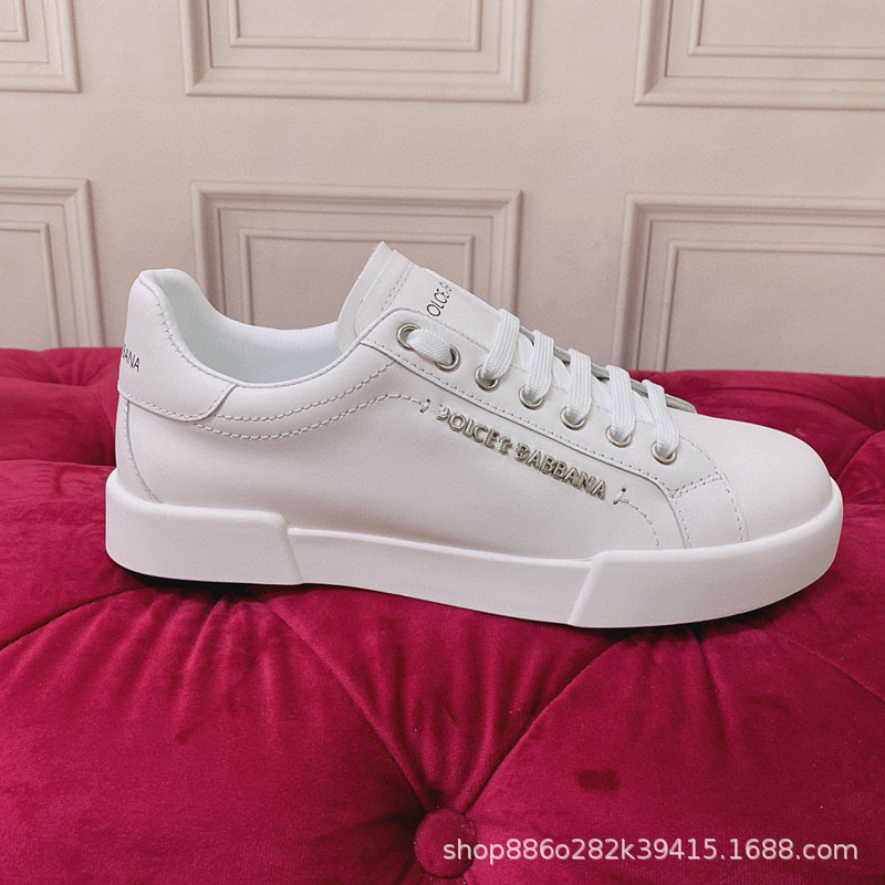 Comercio exterior orden Original D familia Four Seasons casual low-top DG plataforma zapatos de cuero punta redonda talón plano zapatos de viscosa de los hombres Guangzhou bienes