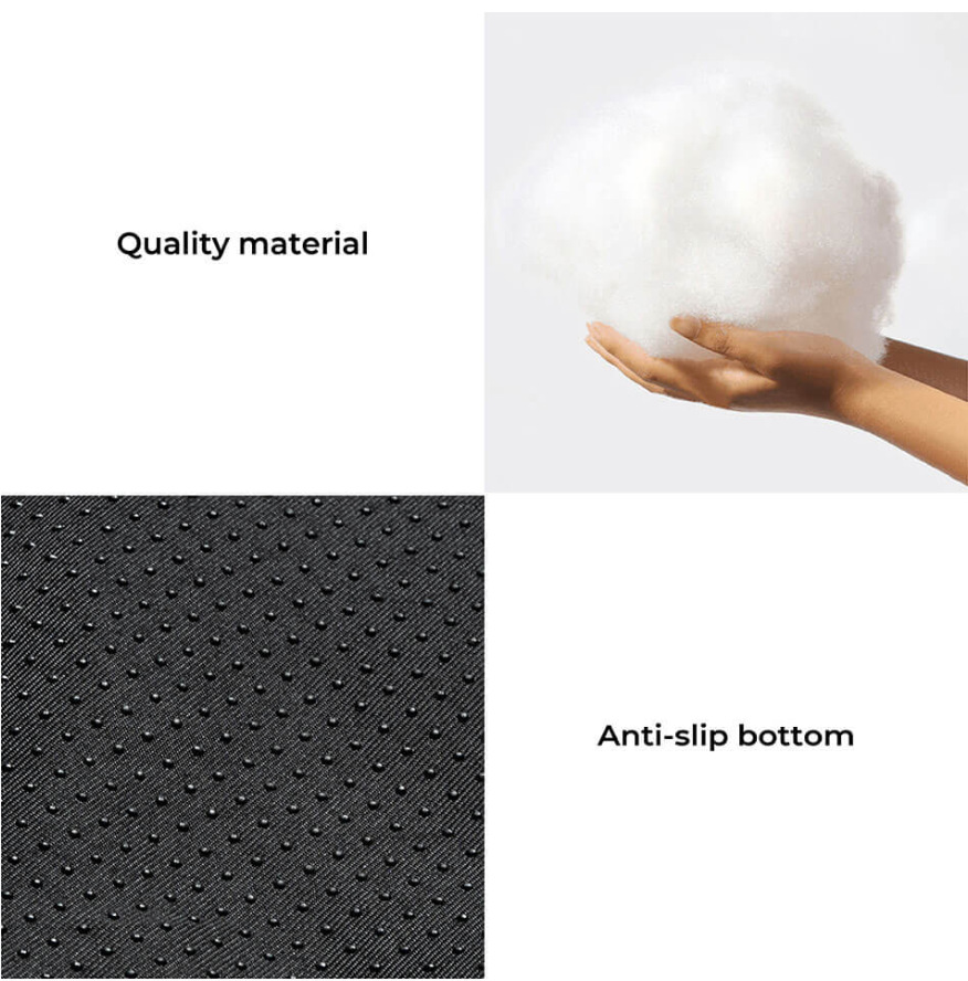 Simple Style Classic Style Cloth Solid Color Pet Bed display picture 3