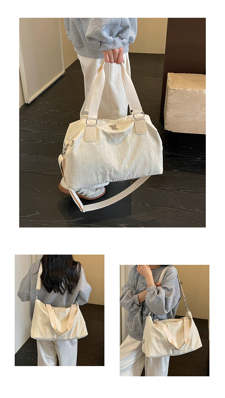 Lightweight large capacity travel bag, portable storage for business trips