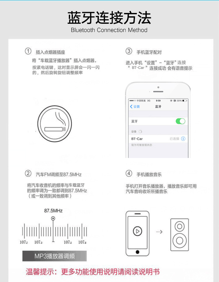 X6 New Car Mp3 Southeast Asia Supply Bluetooth Hands-Free Call A6 Car Player USB Card Radio