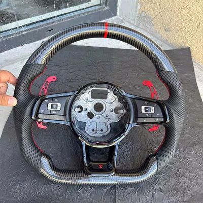 GTE R 2013-2020, Steering wheel - red-back-to-the-original-r-label-with-buttons