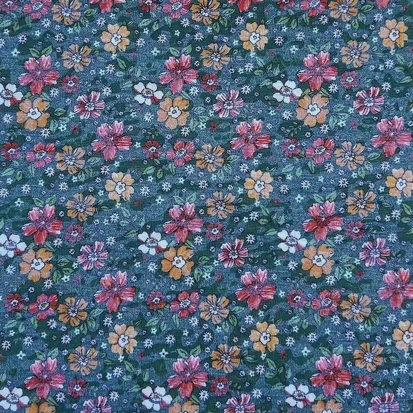 TR烧花面料 平纹棉布烧花提花小碎花女装连衣裙上衣夏季薄涤面料