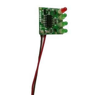 Power Display Voltage Indicator Battery Power 4-segment On-board 4-digit LED Light Battery Power Indicator Board